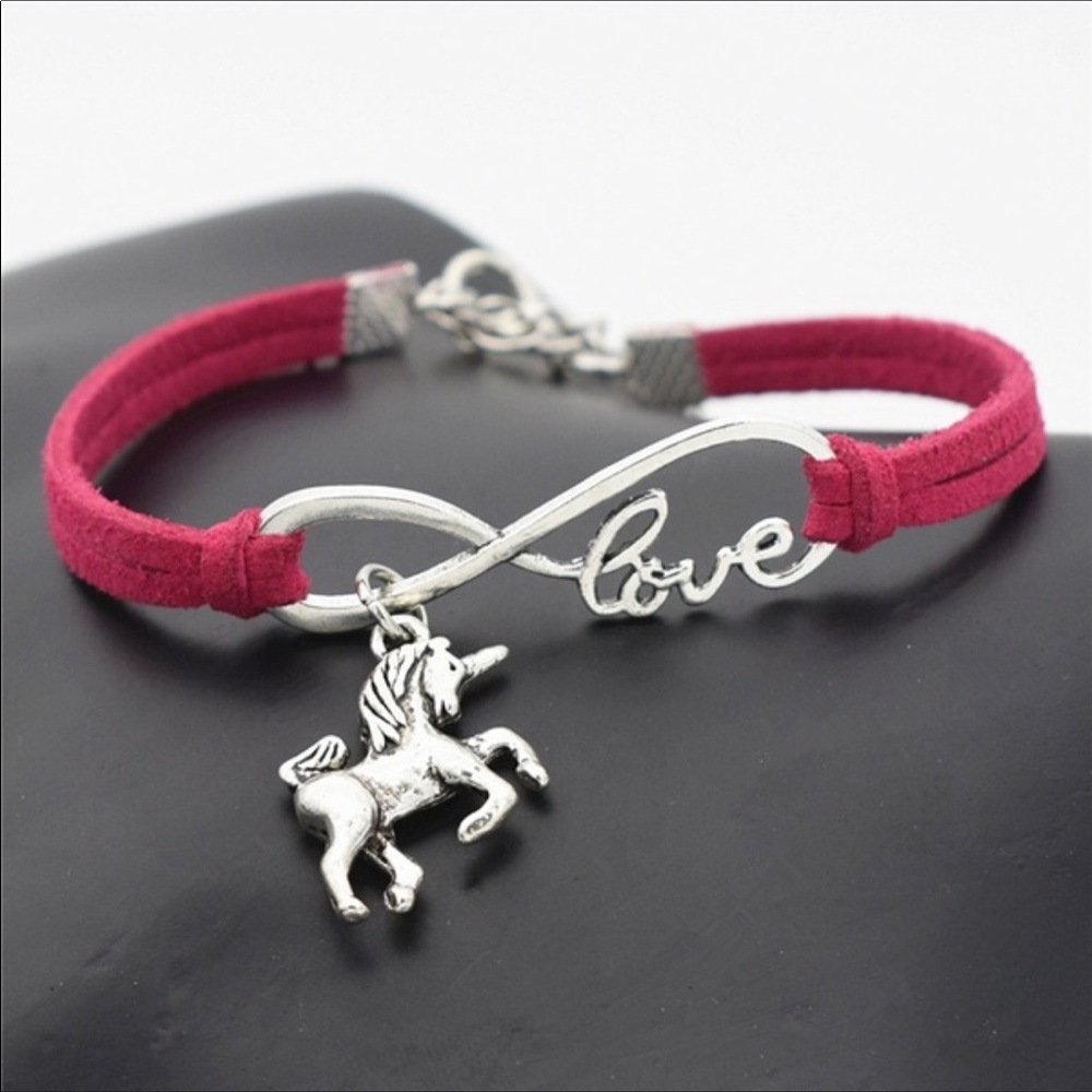 30% Off Pink Unicorn Bracelet - Picture 1 of 1